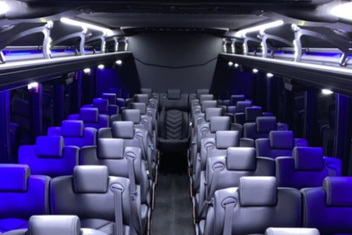 Yonkers Charter Bus Interior