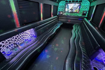 Yonkers Limo Bus Interior